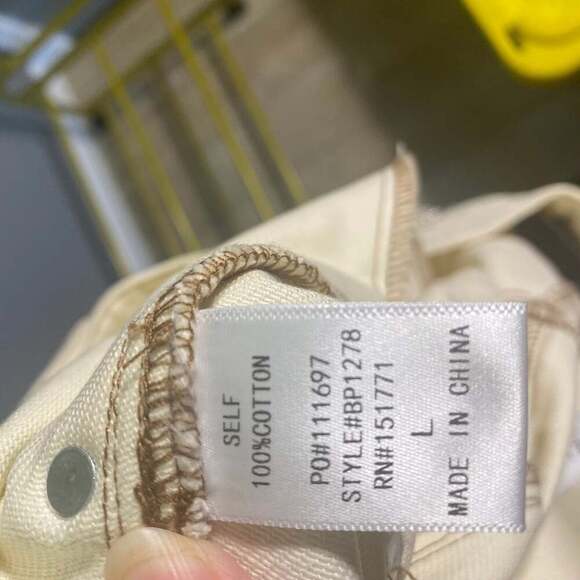 Le Lis White Studded Denim Shorts - Picture 5 of 8